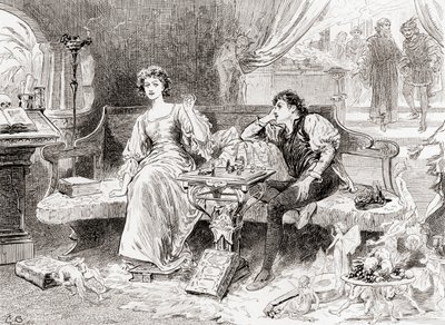 A scene from William Shakespeare